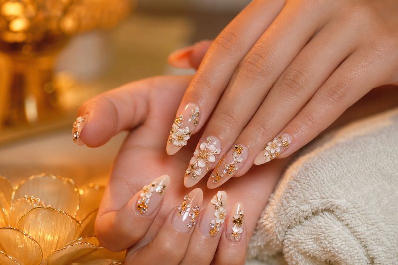 3D nail art design