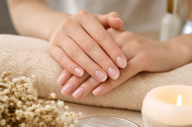 Silk wrap nail treatment